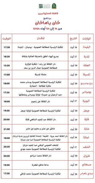 Lancement de la Karavane Kan Ya Makan (1)